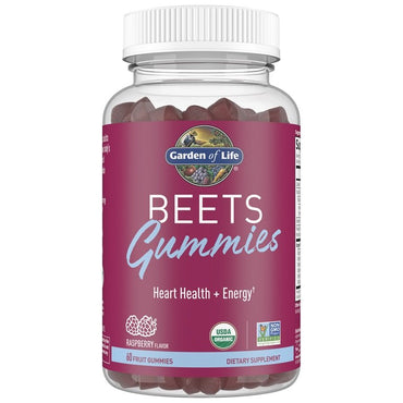 Garden of Life, Beets Gummies, Raspberry - 60 gummies