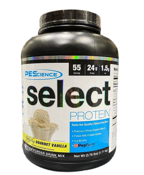 PEScience, Select Protein, Amazing Gourmet Vanilla - 1710g