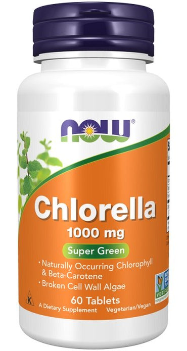 NOW Foods, Chlorella, 1000mg - 60 tabs