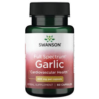 Swanson, Full Spectrum Garlic, 400mg - 60 caps