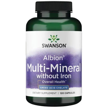 Swanson, Albion Multi-Mineral without Iron - 120 caps