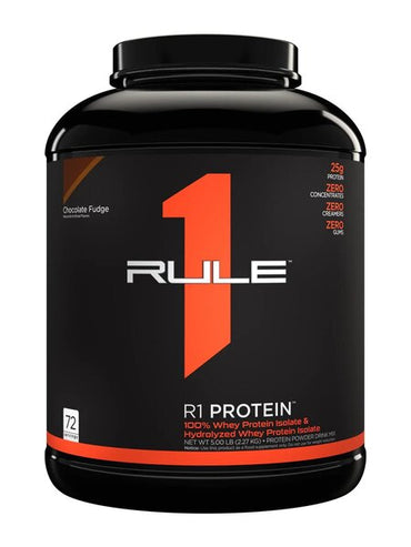 Rule One, R1 Protein, Chocolate Fudge - 2270g