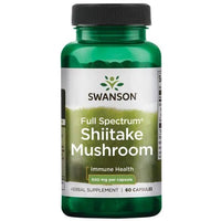 Swanson, Full Spectrum Shiitake Mushroom, 500mg - 60 caps