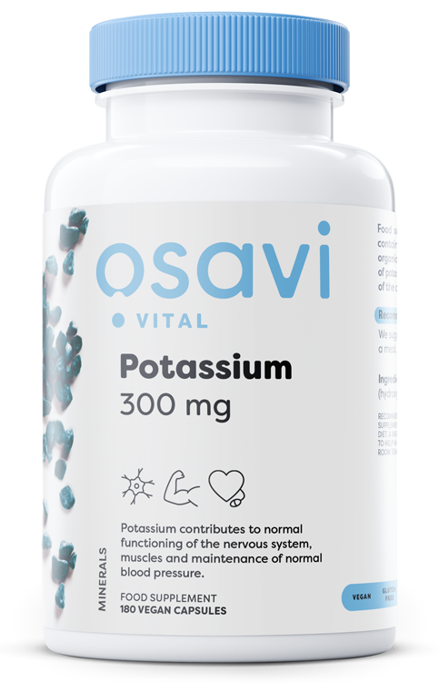 Osavi, Potassium, 300mg - 180 vegan caps