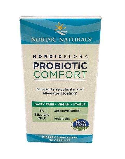 Nordic Naturals, Nordic Flora Probiotic Comfort, 15 billion CFU - 30 caps