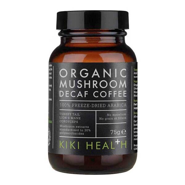KIKI Health, Decaffeinated Mushroom Coffee Organic - 75g