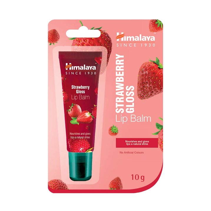 Himalaya, Strawberry Gloss Lip Balm - 10g