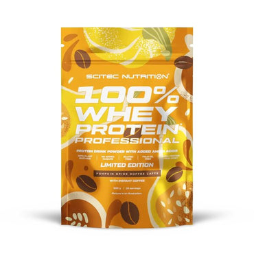 SciTec, 100% Whey Protein Professional, Pumpkin Spice Coffee Latte - 500g