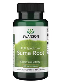 Swanson, Full Spectrum Suma Root, 400mg - 60 caps