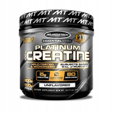MuscleTech, Platinum 100% Creatine Monohydrate - 400g