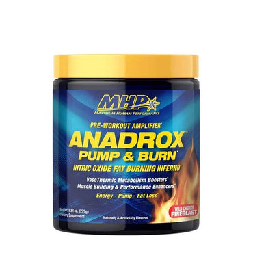 MHP, Anadrox Pre-Workout Pump & Burn, Wild Cherry Fireblast - 279g