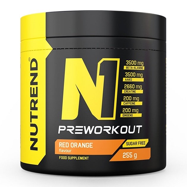 Nutrend, N1 Pre-Workout, Red Orange - 255g