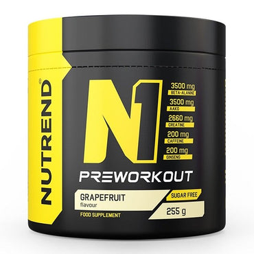 Nutrend, N1 Pre-Workout, Grapefruit - 255g