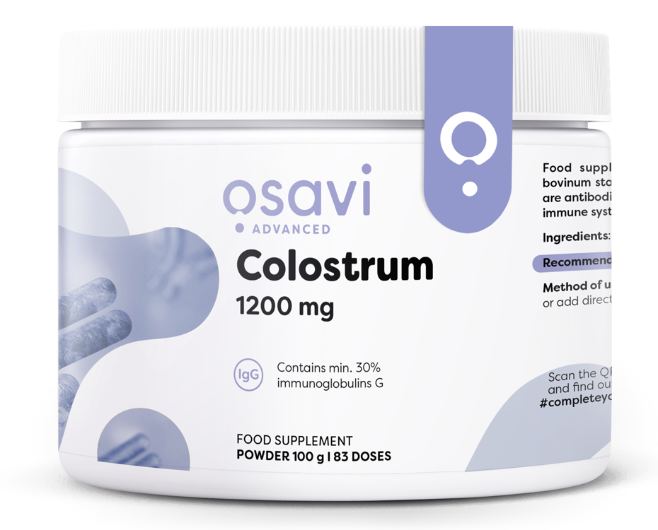 Osavi, colostrumpoeder, 1200 mg - 100 g