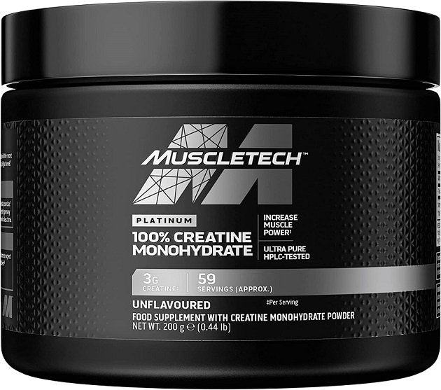 MuscleTech, Platinum 100% Creatine Monohydrate - 200g