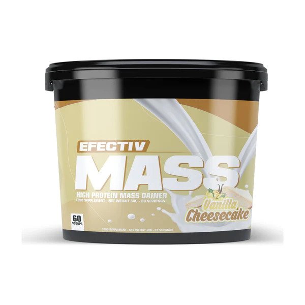 Efectiv Nutrition, Mass, Vanilla Cheesecake - 5000g