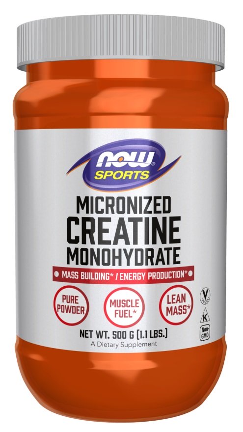 NOW Foods, Micronized Creatine Monohydrate - 500g