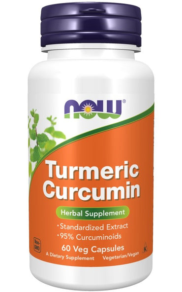 NOW Foods, Turmeric Curcumin - 60 vcaps