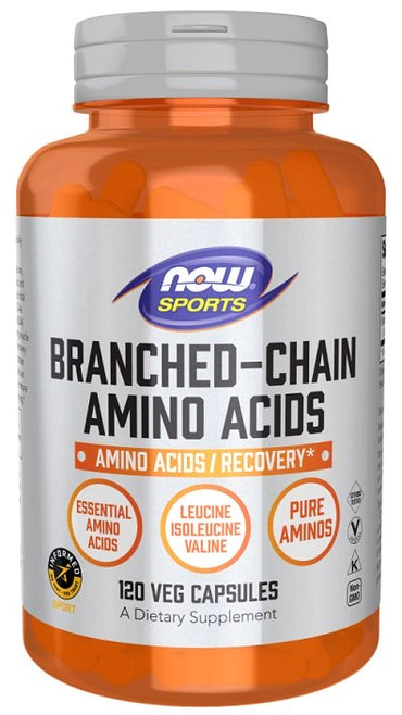 NOW Foods, Branched-Chain Amino Acids - 120 vcaps