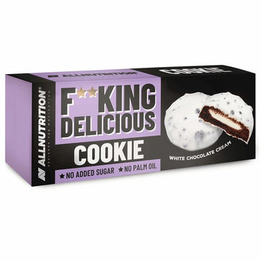 Allnutrition, Fitking Delicious Cookie, White Choco Cream - 128g