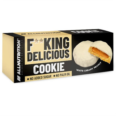 Allnutrition, Fitking Delicious Cookie, White Creamy Peanut - 128g