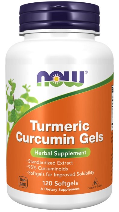NOW Foods, Turmeric Curcumin - 120 softgels