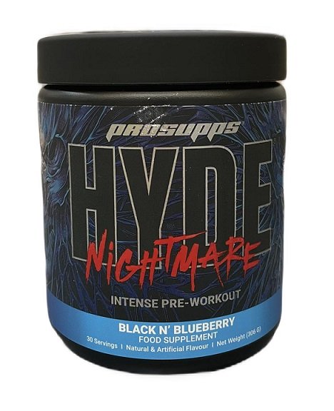 Pro Supps, Hyde Nightmare, Black N' Blueberry - 306g