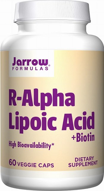 Jarrow Formulas, R-Alpha Lipoic Acid + Biotin - 60 vcaps