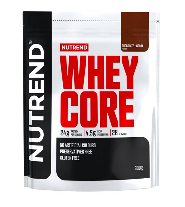 Nutrend, Whey Core, Chocolate + Cocoa - 900g