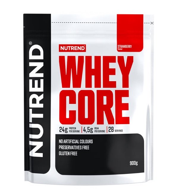 Nutrend, Whey Core, Strawberry - 900g