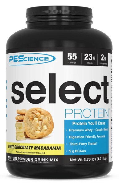 PEScience, Select Protein, White Chocolate Macadamia - 1710g