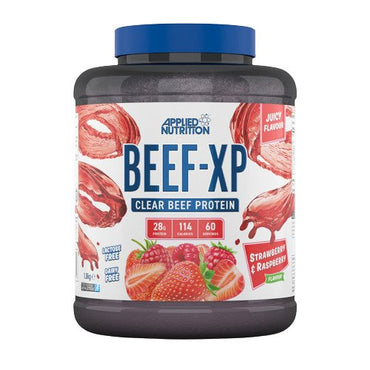Applied Nutrition, Beef-XP, Erdbeere und Himbeere – 1800 g