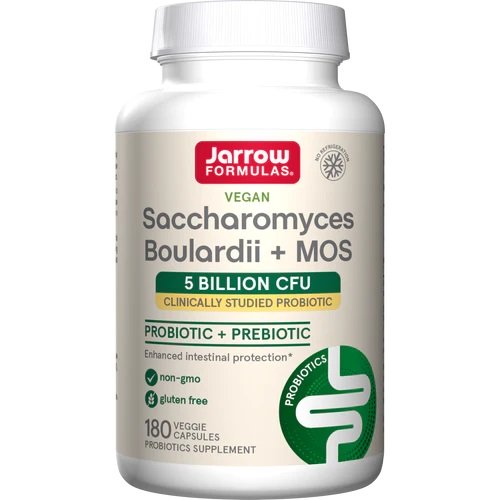 Jarrow Formulas, Saccharomyces Boulardii + MOS - 180 vcaps
