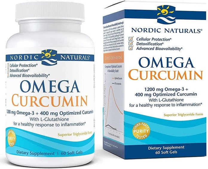 Nordic Naturals, Omega Curcumin, 1200mg - 60 softgels