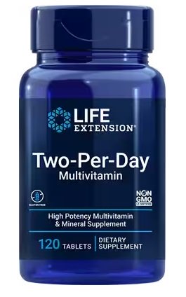 Life Extension, Two-Per-Day, Tablets - 120 tabs
