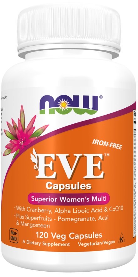 NOW Foods, Eve Superior kvinners multi - 120 vcaps
