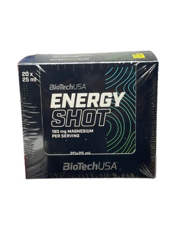 BioTechUSA, Energy Shot, Zitrone – 20 x 25 ml.