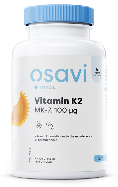 Osavi, Vitamin K2 MK-7, 100mcg - 120 softgels