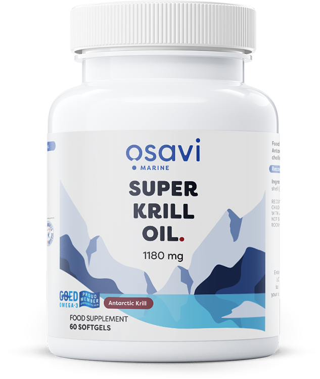 Osavi, Super Krill Oil, 1180mg - 60 softgels
