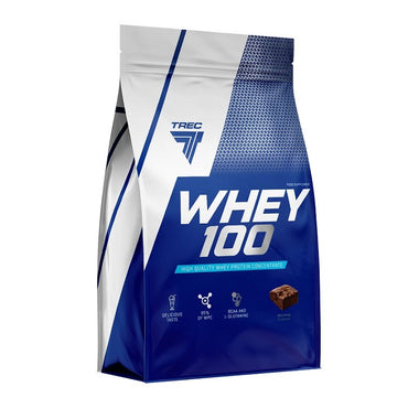 Trec Nutrition, whey 100 (saco), brownie - 700g