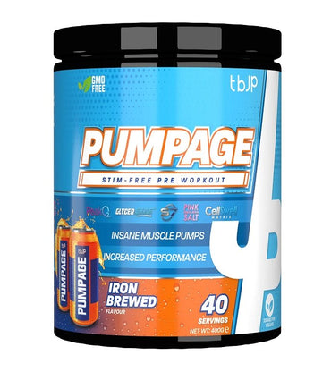 Trained by JP, Pumpage, Iron Brewed - 400g