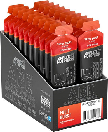 Applied Nutrition, ABE - All Black Everything Gel, Fruit Burst - 20 x 60g