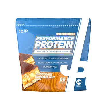 Treinado por JP, Performance Protein Smooth, Chocolate Caramelo Noz - 2000g