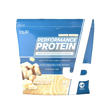 Trainiert von JP, Performance Protein Smooth, weiße Schokoladen-Haselnuss – 2000 g