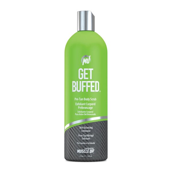 Pro Tan, Get Buffed, Pre-Tan Body Scrub and Skin Balancing Exfoliator - 473 ml.