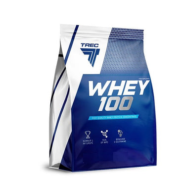 Trec Nutrition, Whey 100 (Bag), Double Chocolate - 900g