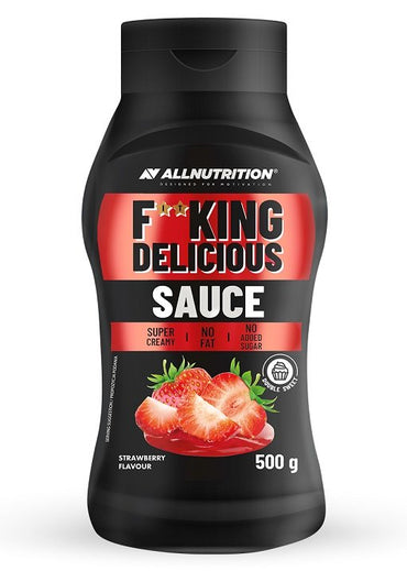 Allnutrition, Fitking Delicious Sauce, Strawberry - 500g