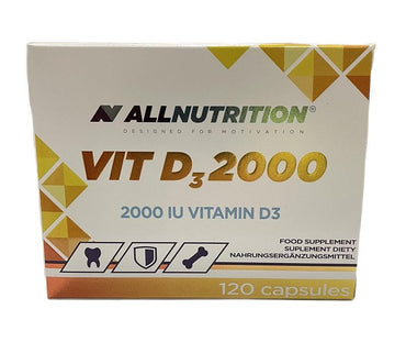 Allnutrition, Vit D3 2000, 2000 IU - 120 caps