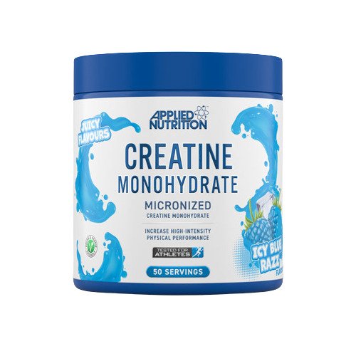 Applied Nutrition, Creatine Monohydrate, Icy Blue Razz - 250g