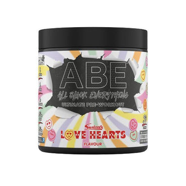 Applied Nutrition, ABE - All Black Everything, Swizzels Love Hearts - 375g